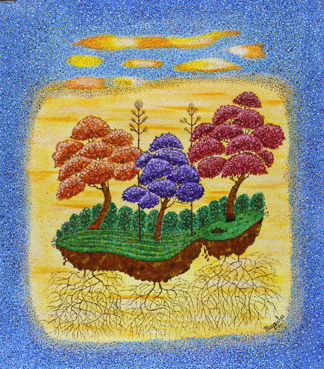 Roots acrylic original