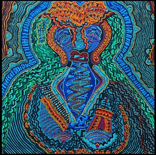 Women loving art Israeli artist Mirit Ben-Nun
