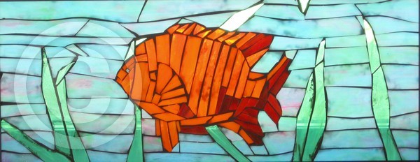 fish mosaic