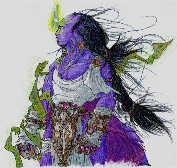 Draenei Mate, Colored