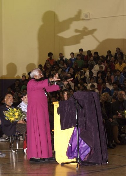 desmond Tutu comes to WMS