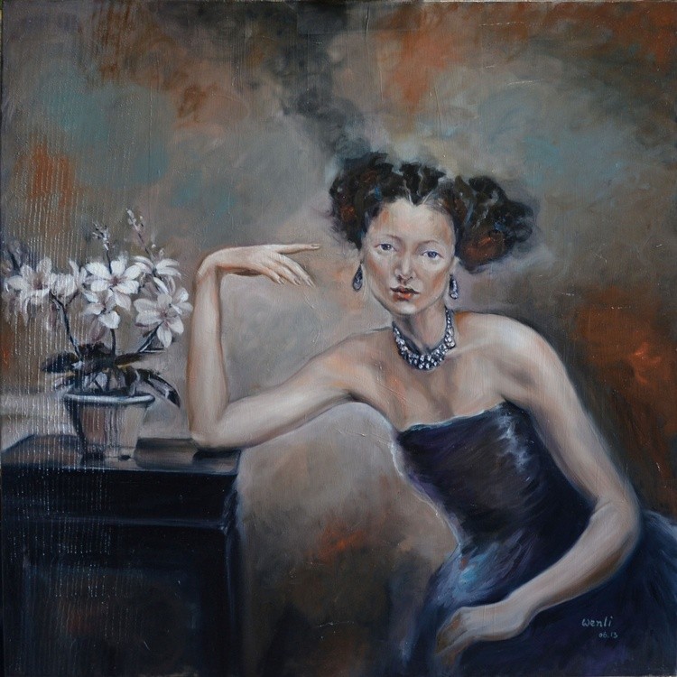 Lady in Blue
