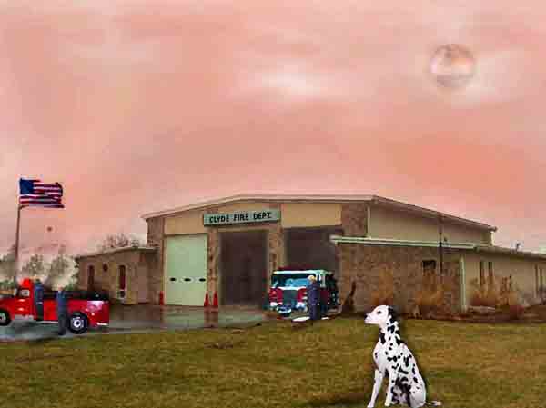 ..in honour of..THE CLYDE VOLUNTEER FIRE DEPT.