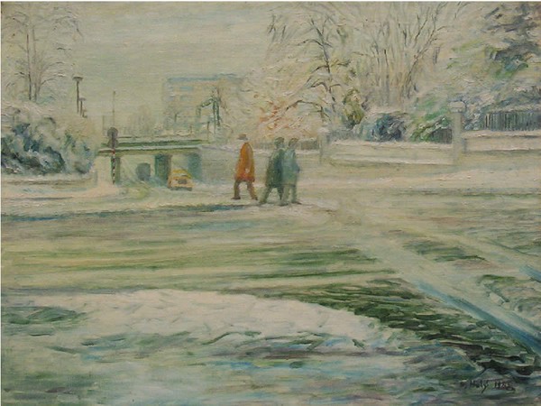WINTER 1 - OIL ON CANVAS