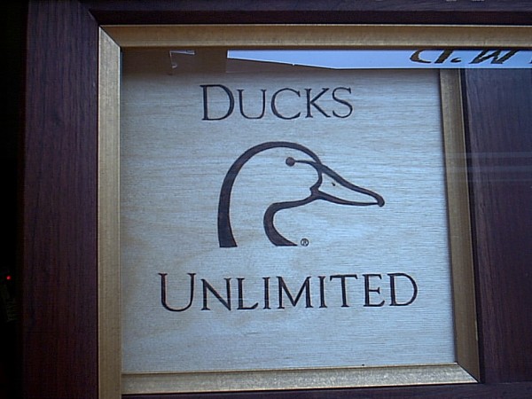 Ducks Unlimited Gun Case Closeup