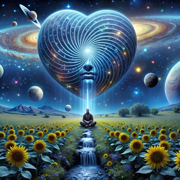Let's spread love throughout the universe!