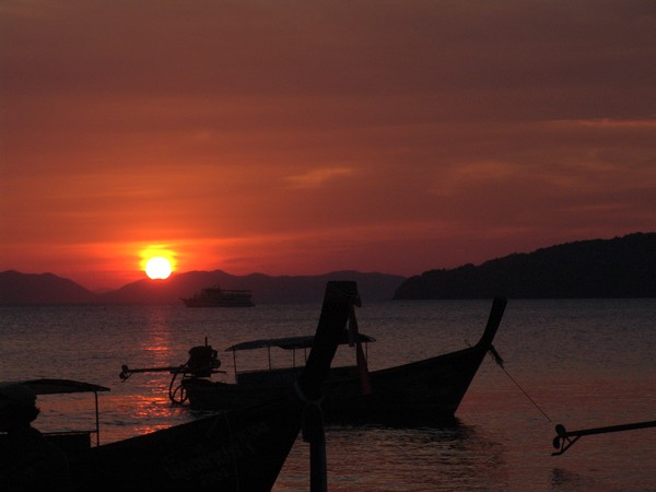 Sunset in Krabi