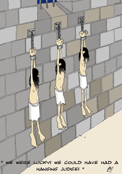 Hanging about.