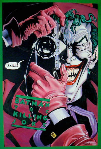 Killing Joke  Cover repro in oil