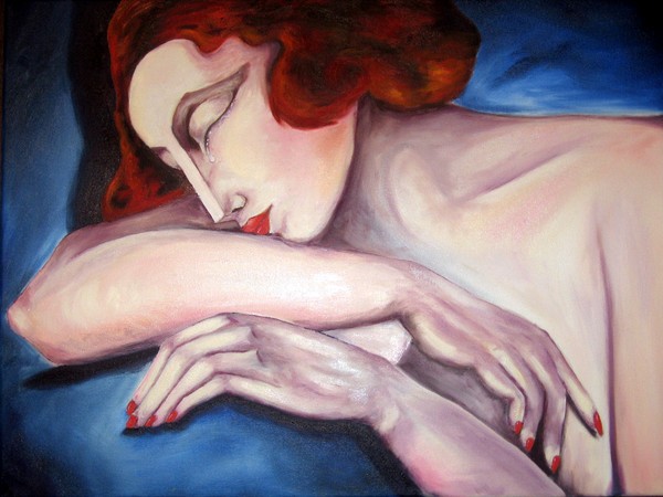 Sara-Homage to Lempicka