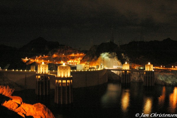 Hoover Dam by Night