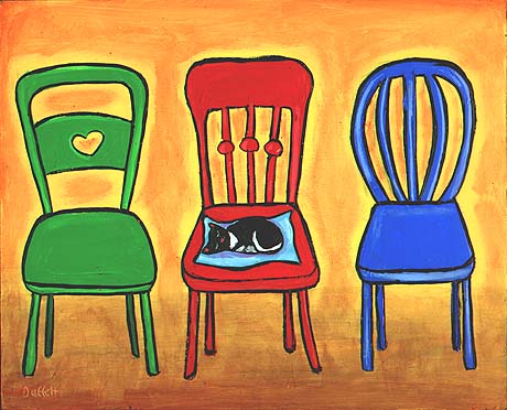 three chairs