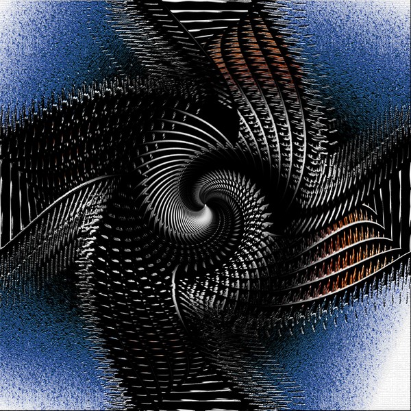 Silvery Spiral