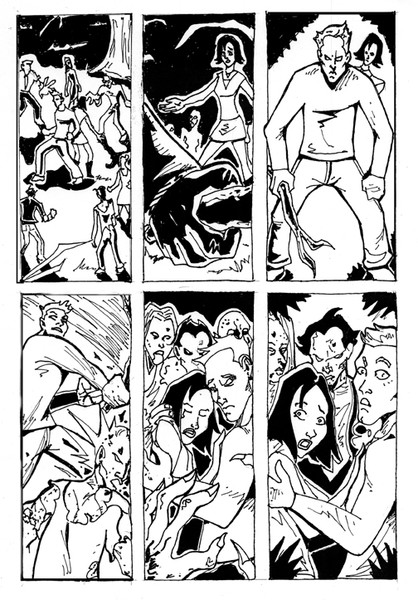 'Running From Zombies' (Pg 4)