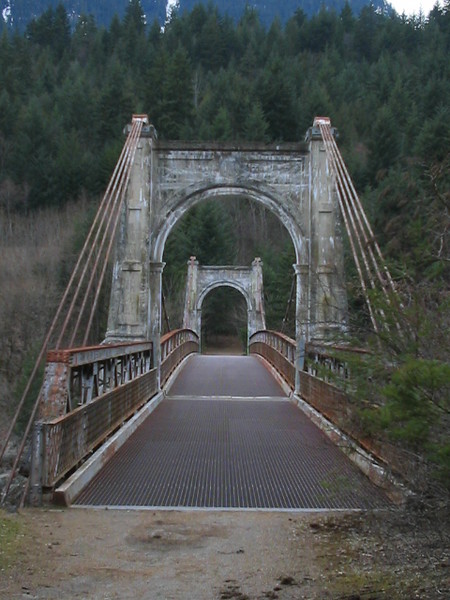 Bridge in the middle of nowhere