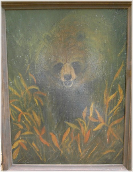 Grizzly in the Mist