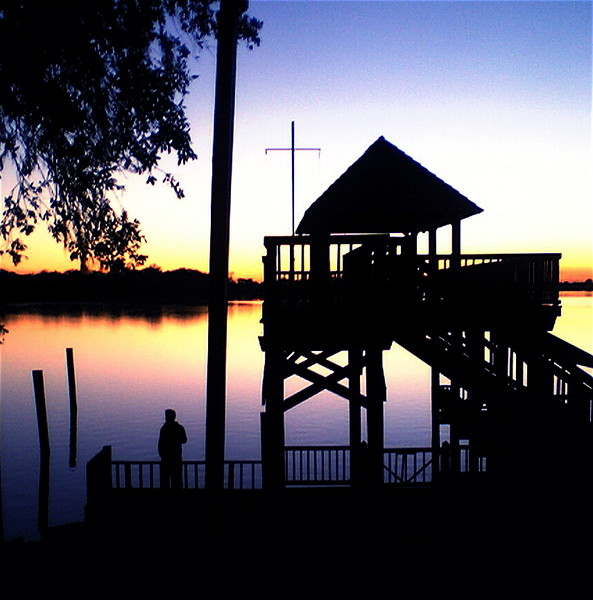 Sunset last night