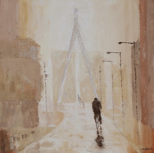 Cycling in the rain