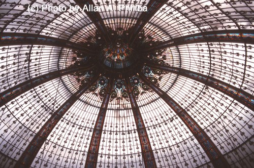 Glass Roof of Gallery Lafayette