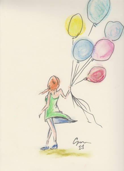 balloon girl
