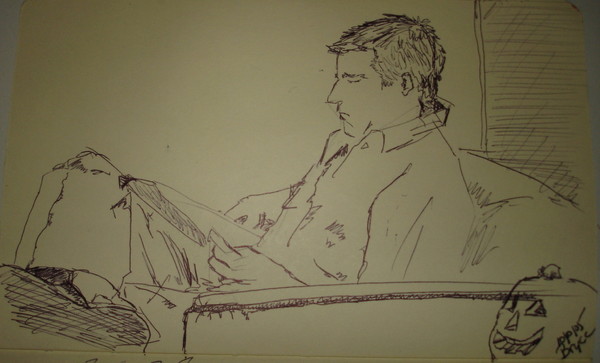 Sketchbook Series:  Waiting...