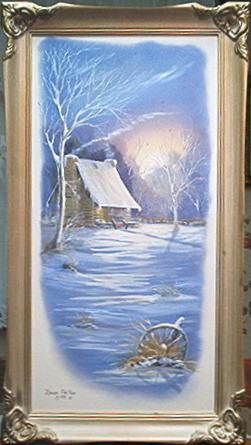 Parker's Cabin in Winter