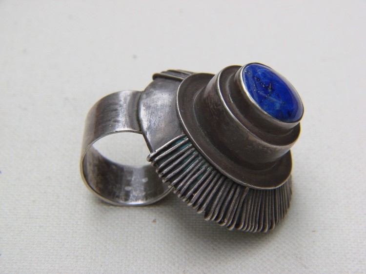 Element -14 Hand crafted  Ring One of the Kind Gomolka Art ,SOLD