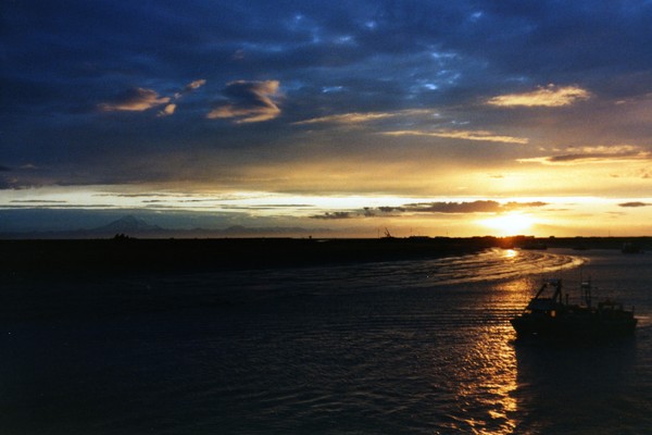 Sunset on the Kenai