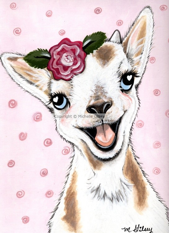 Rosey the Goat 