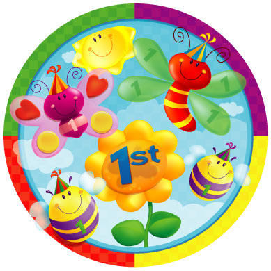 Birthday Bug Plate