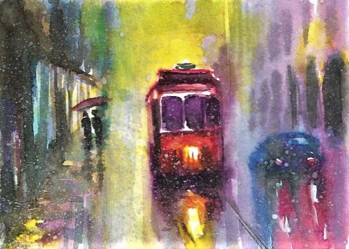 Rain in Town