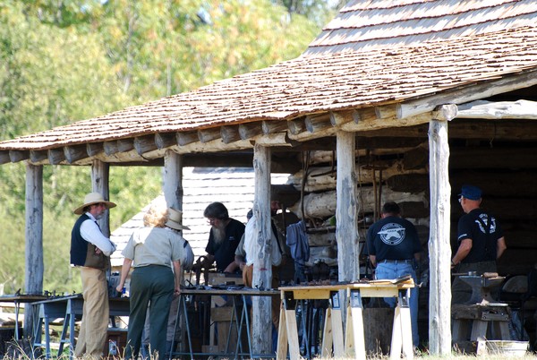 Blacksmith on the farm