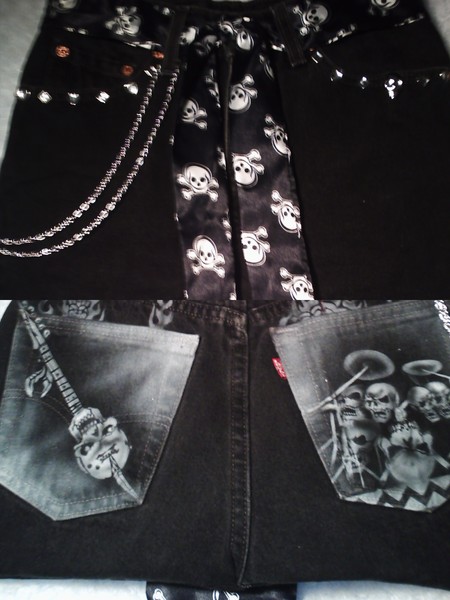 Rock and Roll Denim Purse