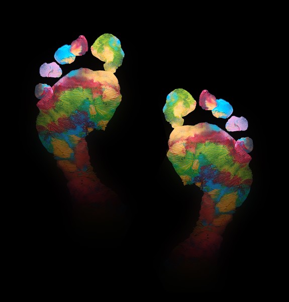 on my fingertips