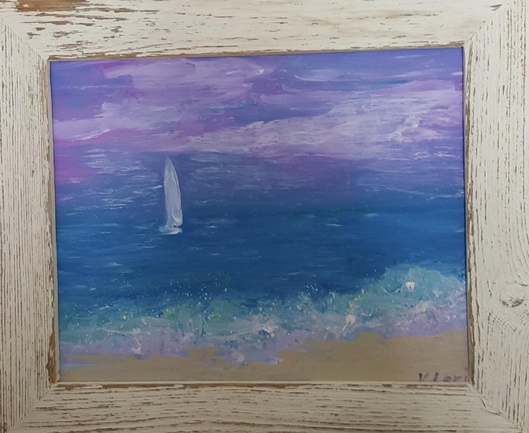 Sailing under Lavender Skies