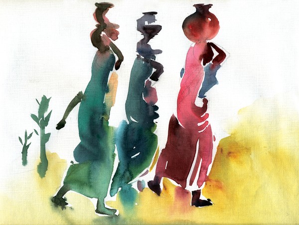 Carrying water