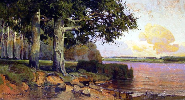 Trees  at the lake