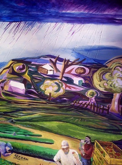 The Strawberry Farmer (closeup)
