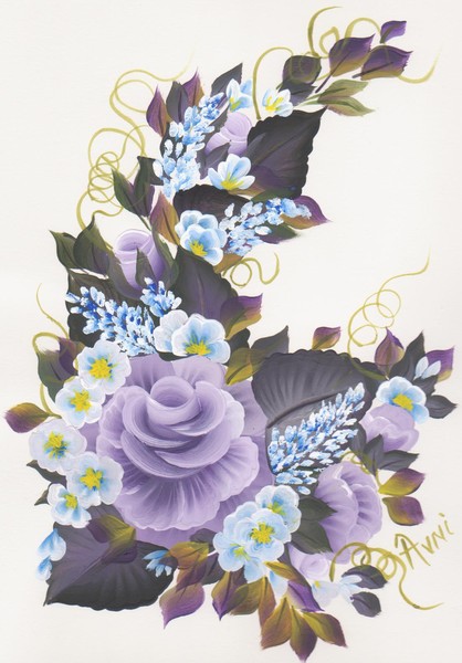 Purple Roses