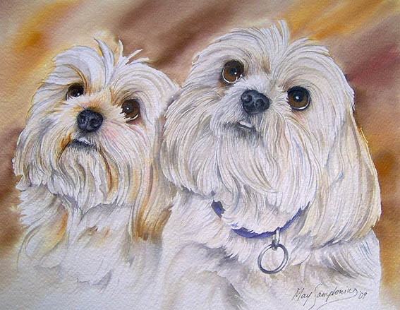 Portrait of Candy and Herni