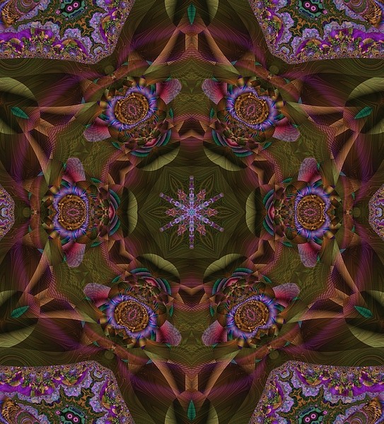 Kaleidoscope:  Garden Path
