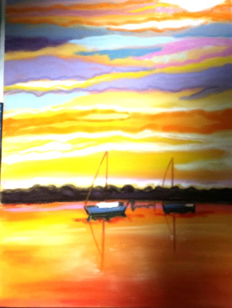 New Bedford,Mass. Pastel