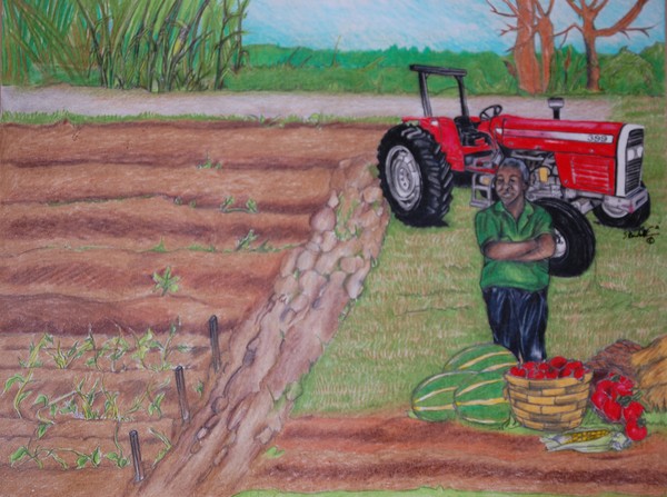 Man_Tractor_Land