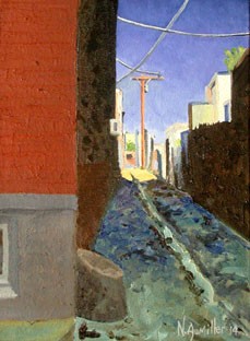 Down An Alley - Late Afternoon