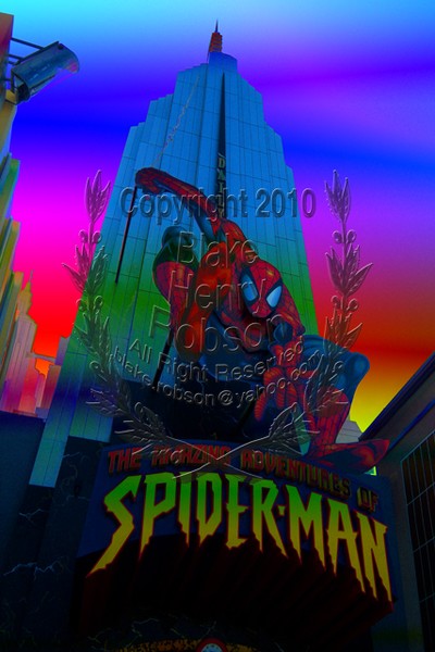 Spider-Man, Universal Studios Orlando Florida