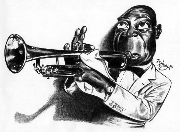 Louis Armstrong By Diego Puglisi 