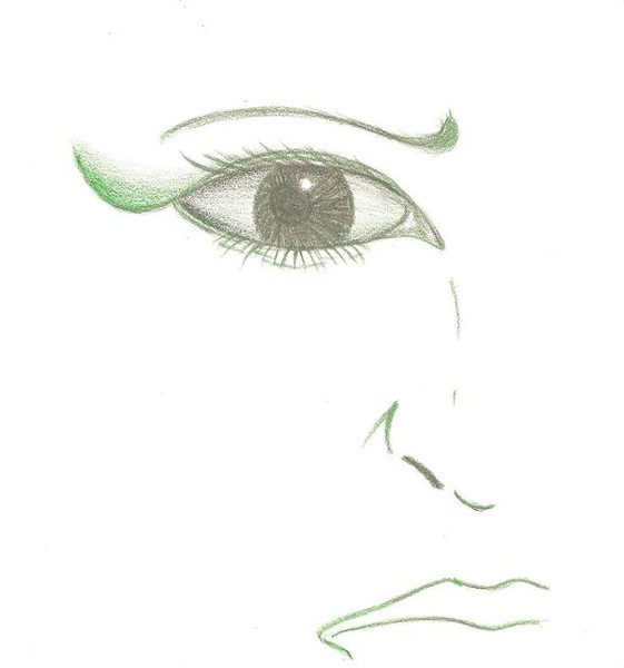An Eye with color
