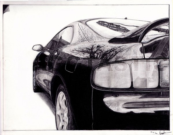 Toyota Celica 1995 Close up rear