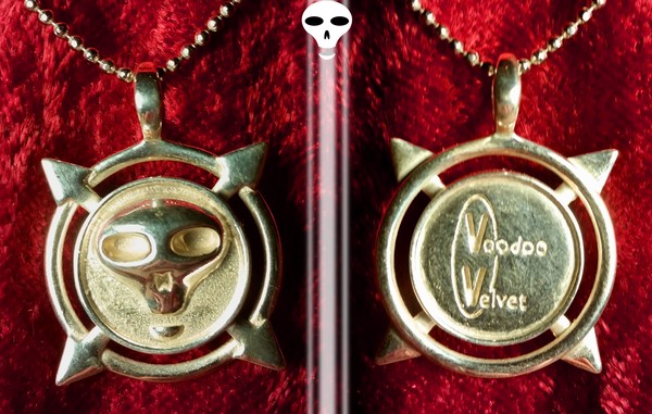 Voodoo Velvet - sterling silver pendant