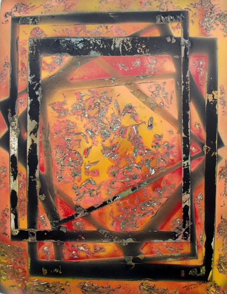 Dimensions a spray paint art original